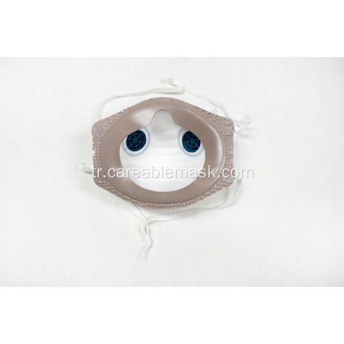 Çift Valfli FFP3 Koruyucu Maske CE Onaylı